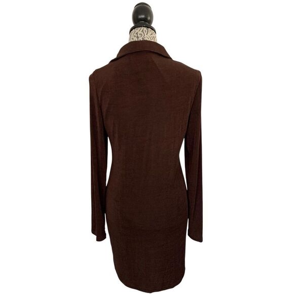 Peppermayo Ring My Bell Mini Dress in Chocolate Brown Size‎ 8 - Picture 5 of 12